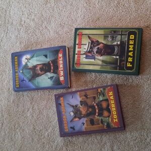 Gordon Korman Swindle Series Hardcover Book Bundle